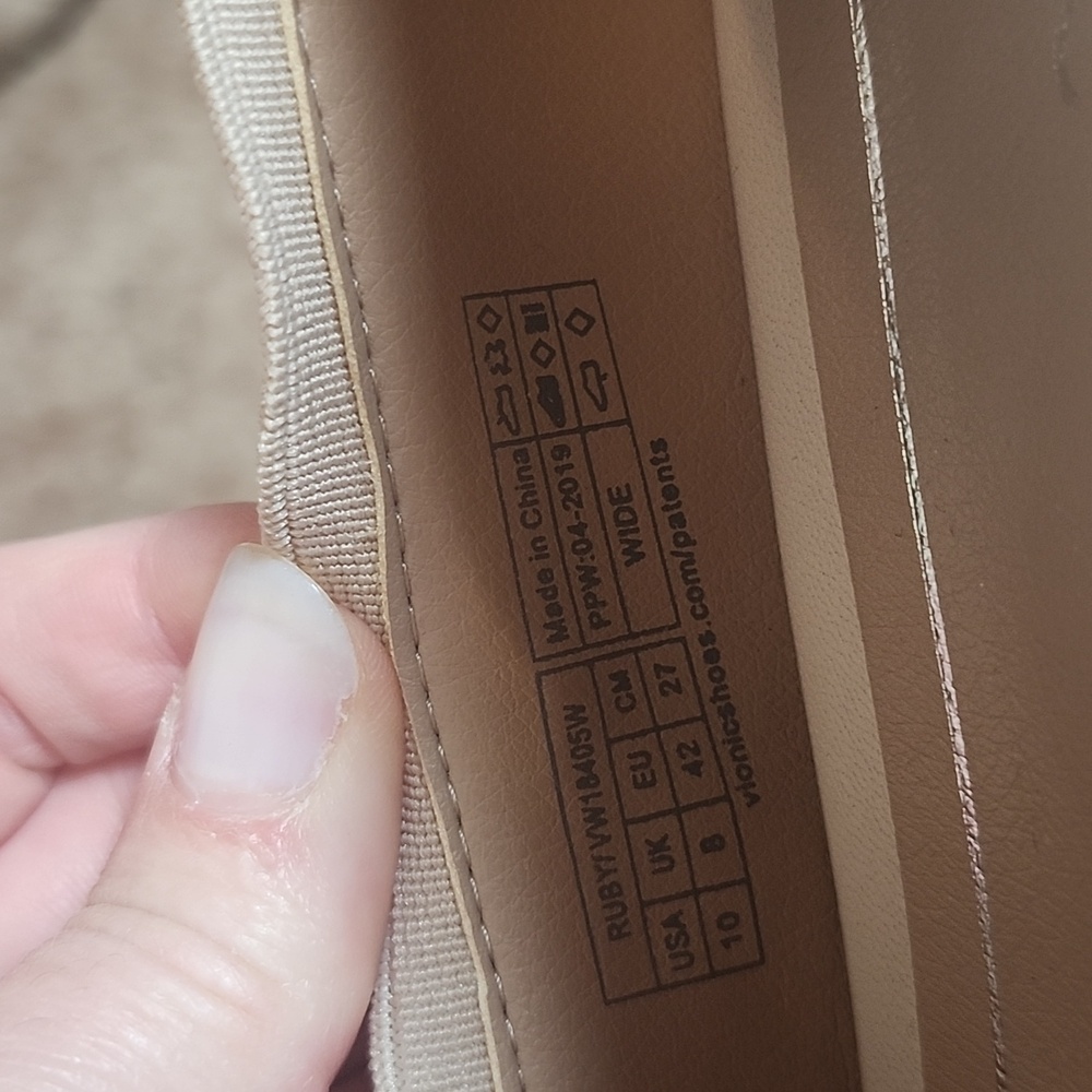 Vionic Olympia Ruby Block Pumps In Nude Wide Width - image 5